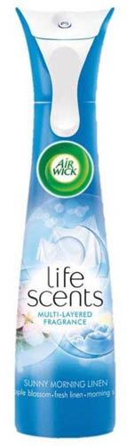 AIR WICK Aerosols Life Scents  Sunny Morning Linen Discontinued